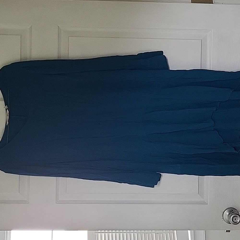 Soft Surroundings teal dress